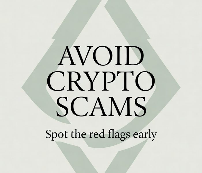 Avoid crypto scams