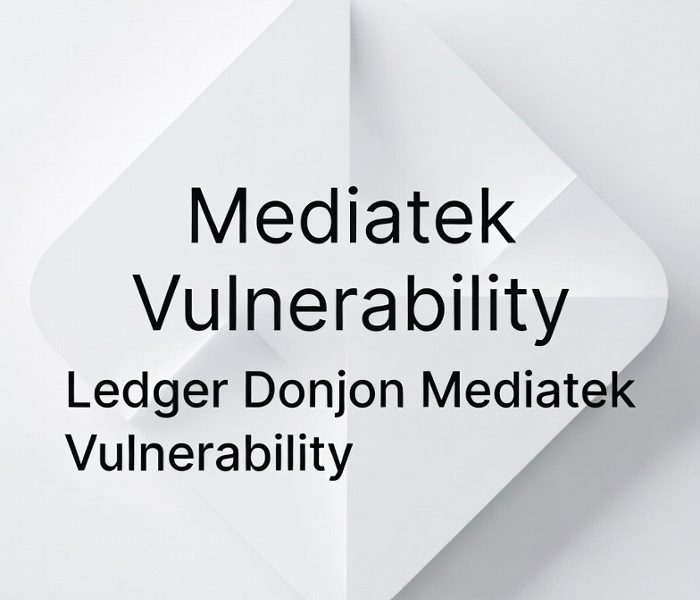 ledger donjon mediatek vulnerability